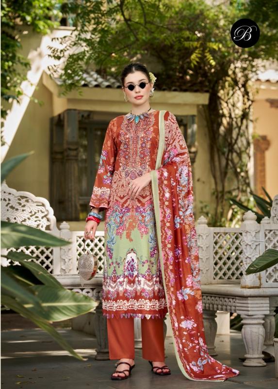 Belliza naira vol 153 dress material wholesale market in delhi